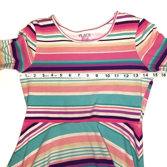 PLACE Multi Color Striped Dress - Picture 3 of 8